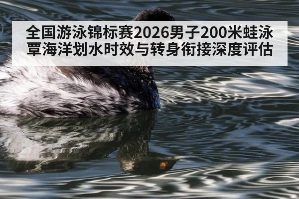 全国游泳锦标赛2026男子200米蛙泳覃海洋划水时效与转身衔接深度评估